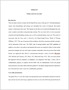 Assignment Helpline - Patient Centered Case Study