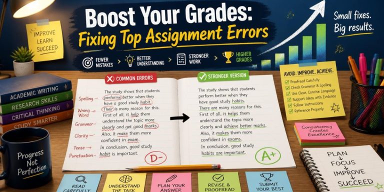Boost Your Grades: Fixing Top Assignment Errors