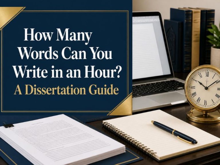 How Many Words Can You Write in an Hour? A Dissertation Guide