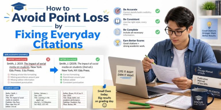 How to Avoid Point Loss by Fixing Everyday Citations